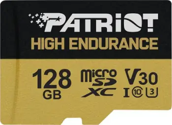 Kartë memorie Patriot High Endurance MicroSDXC 128 GB (PEF128GE31MCH)