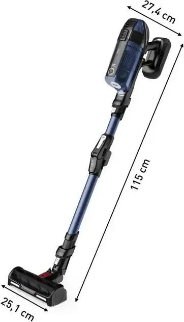 Fshesë pa kabllo Tefal TY98C0 X-Force 12.60, 900 ml, Blu - 10