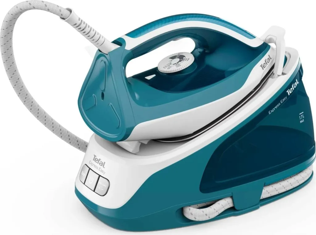 Hekur për rroba me bazë Tefal SV6131E0, 2200W, e gjelbërt - 2