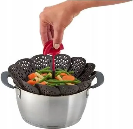 Shportë avullimi Tefal Ingenio K2071614, plastike, e zezë - 5