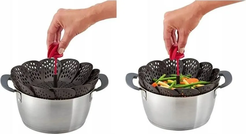 Shportë avullimi Tefal Ingenio K2071614, plastike, e zezë - 6