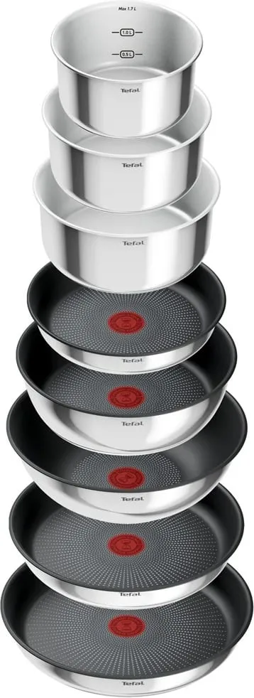 Set tenxheresh e tiganësh Tefal Ingenio L897SJ04, 20 pjesë, titanium - 2