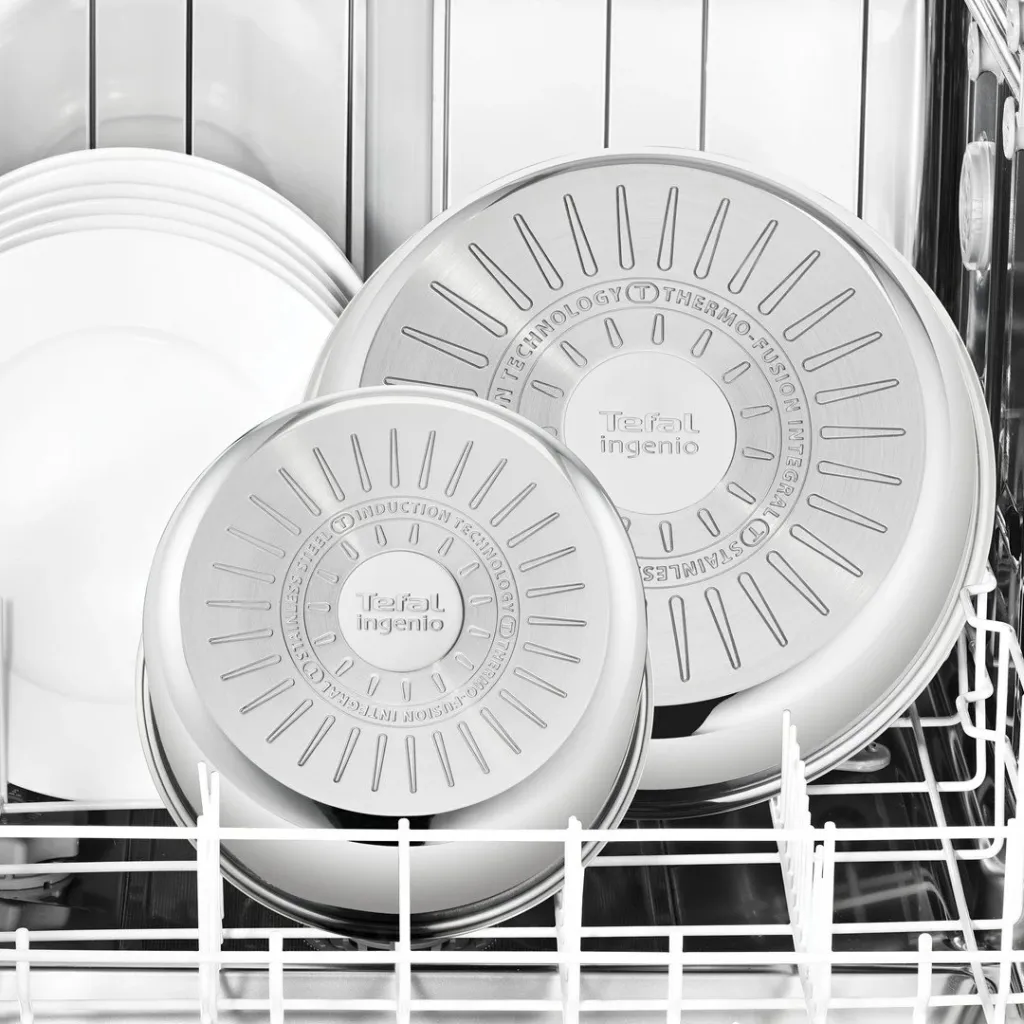 Set tenxheresh e tiganësh Tefal Ingenio L897SJ04, 20 pjesë, titanium - 4
