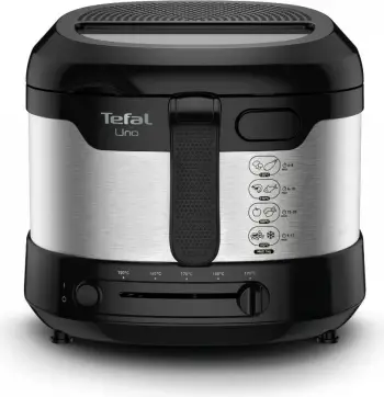 Fritezë Tefal, 1600 W, 1 kg, e zezë/hirtë