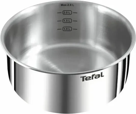Set tenxheresh Tefal Ingenio L8964S55, 4 copë, çelik inoks, dorezë e zezë - 2