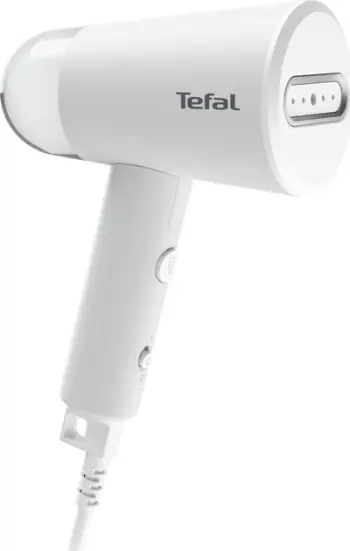 Hekur me avull vertikal Tefal Origin Travel DT1020, 1200W, 20 g/min, i bardhë