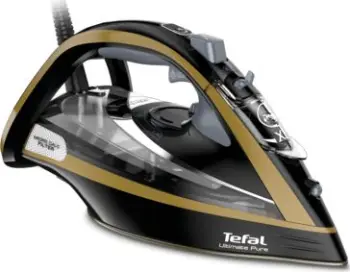 Hekurosje me avull Tefal FV9865 Ultimate Pure, e zezë