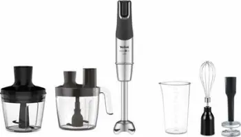 Blender Tefal HB95LD38, 800 ml, i zi/ argjendtë