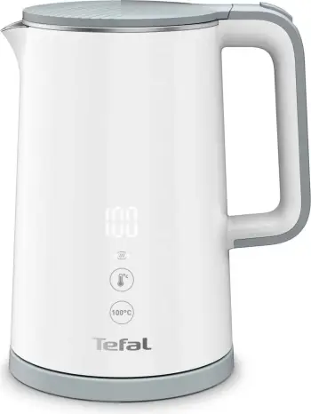 Çajnik elektrik Tefal Sense KO693110, 1.5L, i bardhë