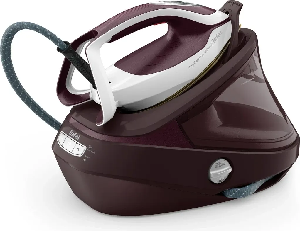 Hekur Tefal Pro Express Ultimate II GV9721, 1.2 L, e Bardhë, e Kuqe - 1