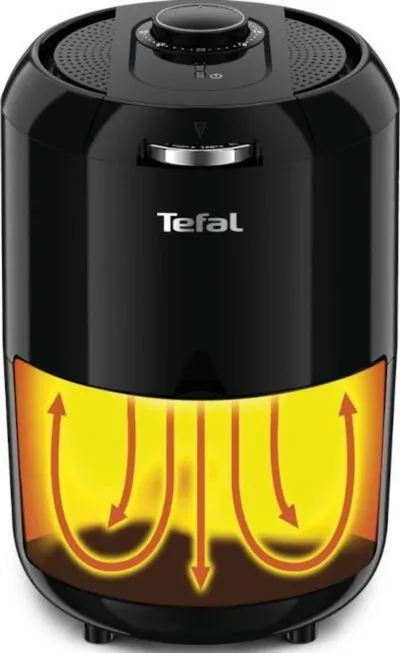 Fritezë ajri, Tefal EY1018, 1.6 L, timer 30 min, e zezë - 2