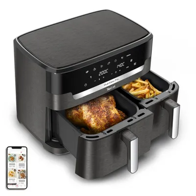 Fritezë Tefal Easy Fry Dual XXL, 2020W - 1