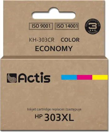 Ngjyrë për printer Actis KH-303CR, 18ml, 415 faqe, cian/magenta/e verdhë