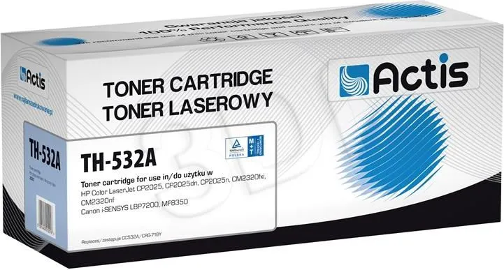Toner për printer Actis TH-532A, zëvendësues për HP 205A, i verdhë - 1