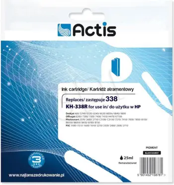 Ngjyrë për printer Actis KH-338R No. 338 C8765EE, e zezë