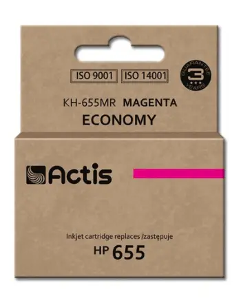 Ngjyrë për printer Actis KH-655MR (zëvendësim për HP 655 CZ111AE), 12 ml, vjollcë