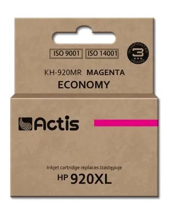 Ngjyrë për printer Actis KH-920MR (zëvendësim për HP 920XL CD973AE), 12 ml, vjollcë