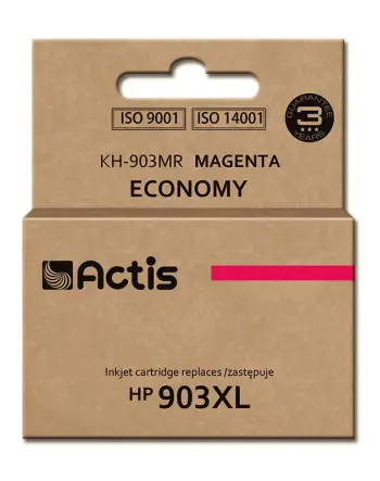 Ngjyrë për printer Actis KH-903MR (zëvendësim për HP 903XL T6M07AE), 12 ml, vjollcë
