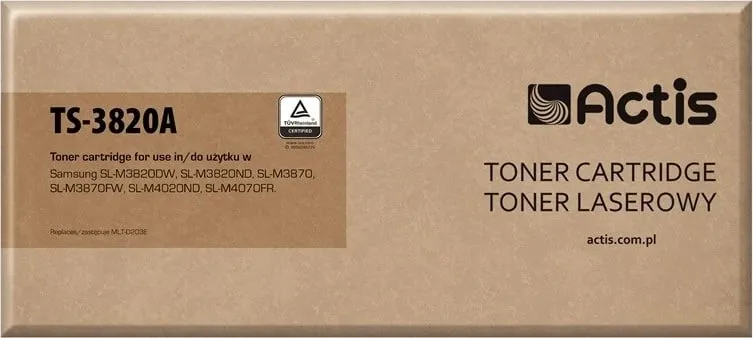 Toner zëvendësues Actis TS-3820A për printer Samsung, i zi - 1