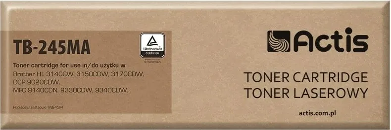 Toner zëvendësues Actis TB-245MA për printerë Brother - 1
