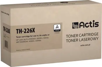 Toner zëvendësues Actis TH-226X për printer HP 26X CF226X, i zi
