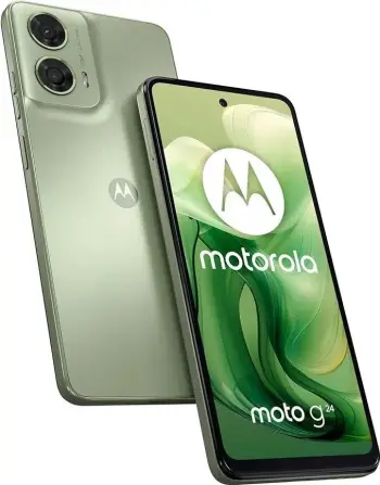Celular Motorola Moto G24, 6.56", 8GB RAM, 128GB, Helio G85, i gjelbër