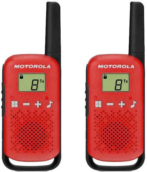 Radiomarrëse Motorola TLKR T42, të kuqe - 1