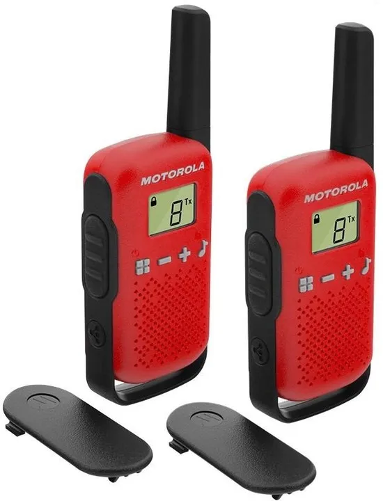 Radiomarrëse Motorola TLKR T42, të kuqe - 2