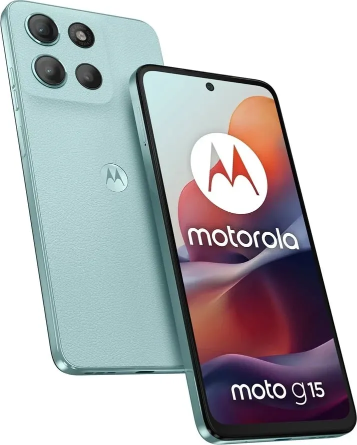 Celular Motorola moto g15, 6.72", 8 GB RAM, 128 GB, Blu e çelët - 2