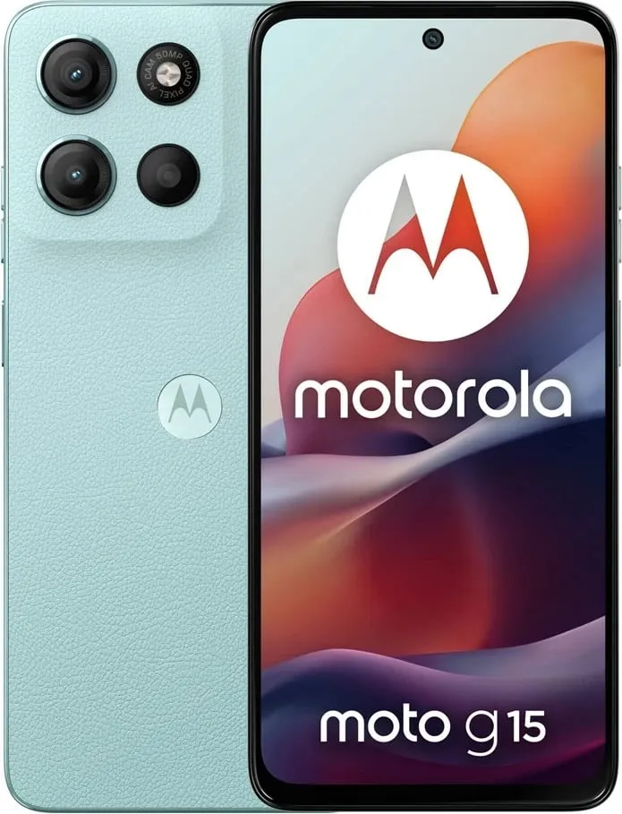 Celular Motorola moto g15, 6.72", 8 GB RAM, 128 GB, Blu e çelët - 3
