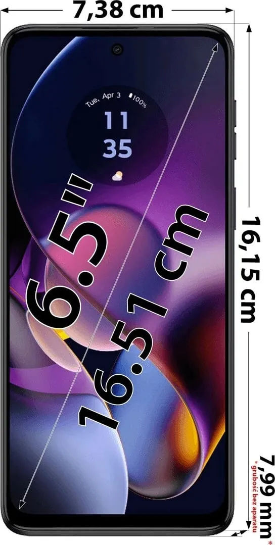 Celular Motorola Moto G54 Power 5G, 8/256GB, Midnight Blue - 4