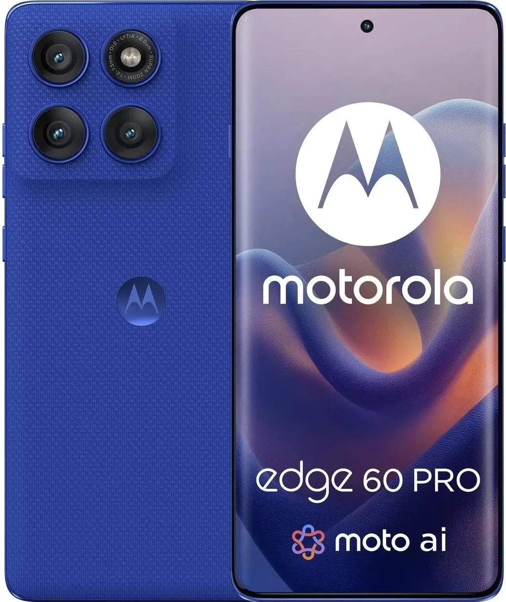 Celular Motorola Edge 60 Pro 12/512GB, Dazzling Blue - 1