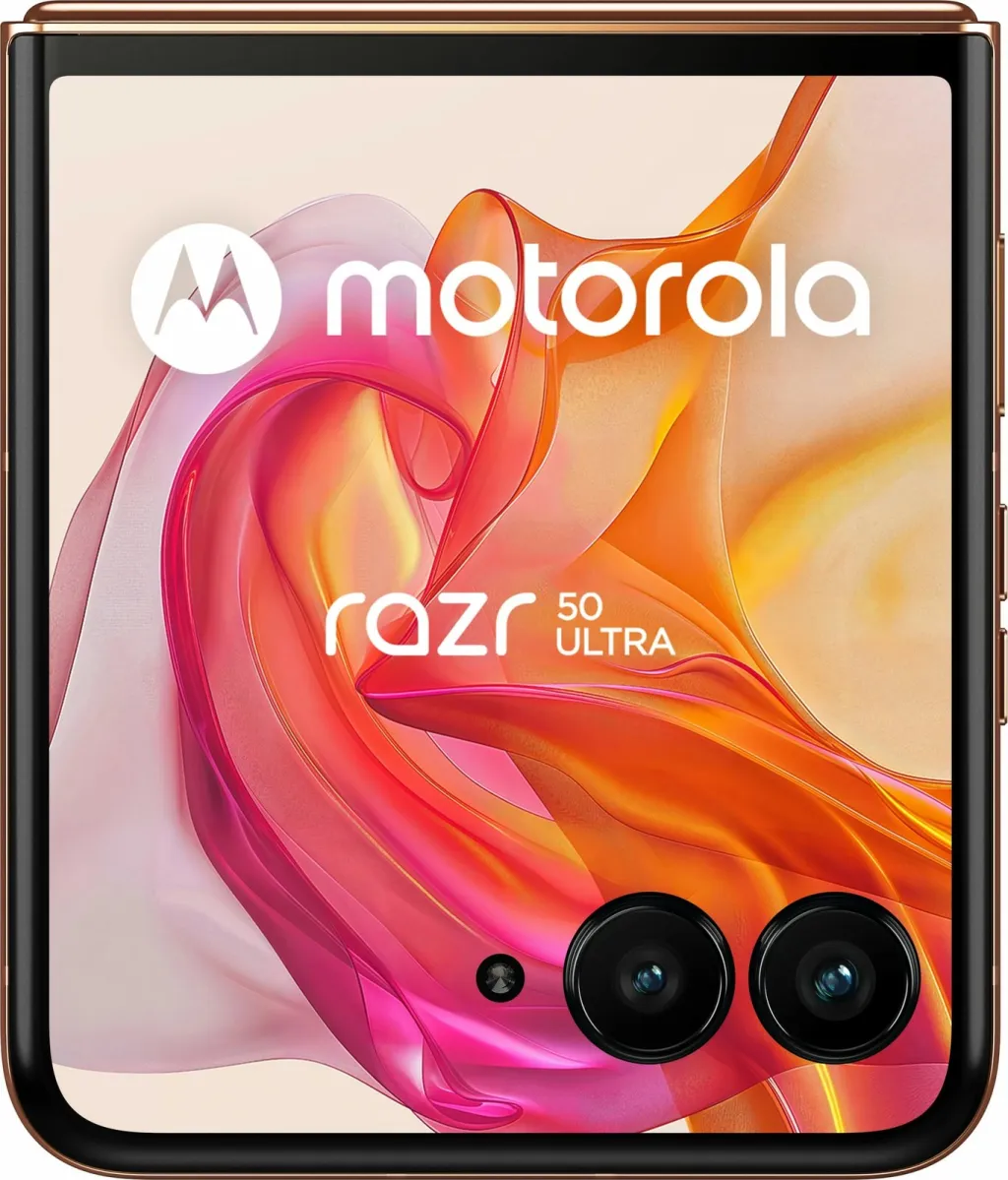 Celular Motorola razr 50 ultra, 12 GB, 512 GB, Peach - 13