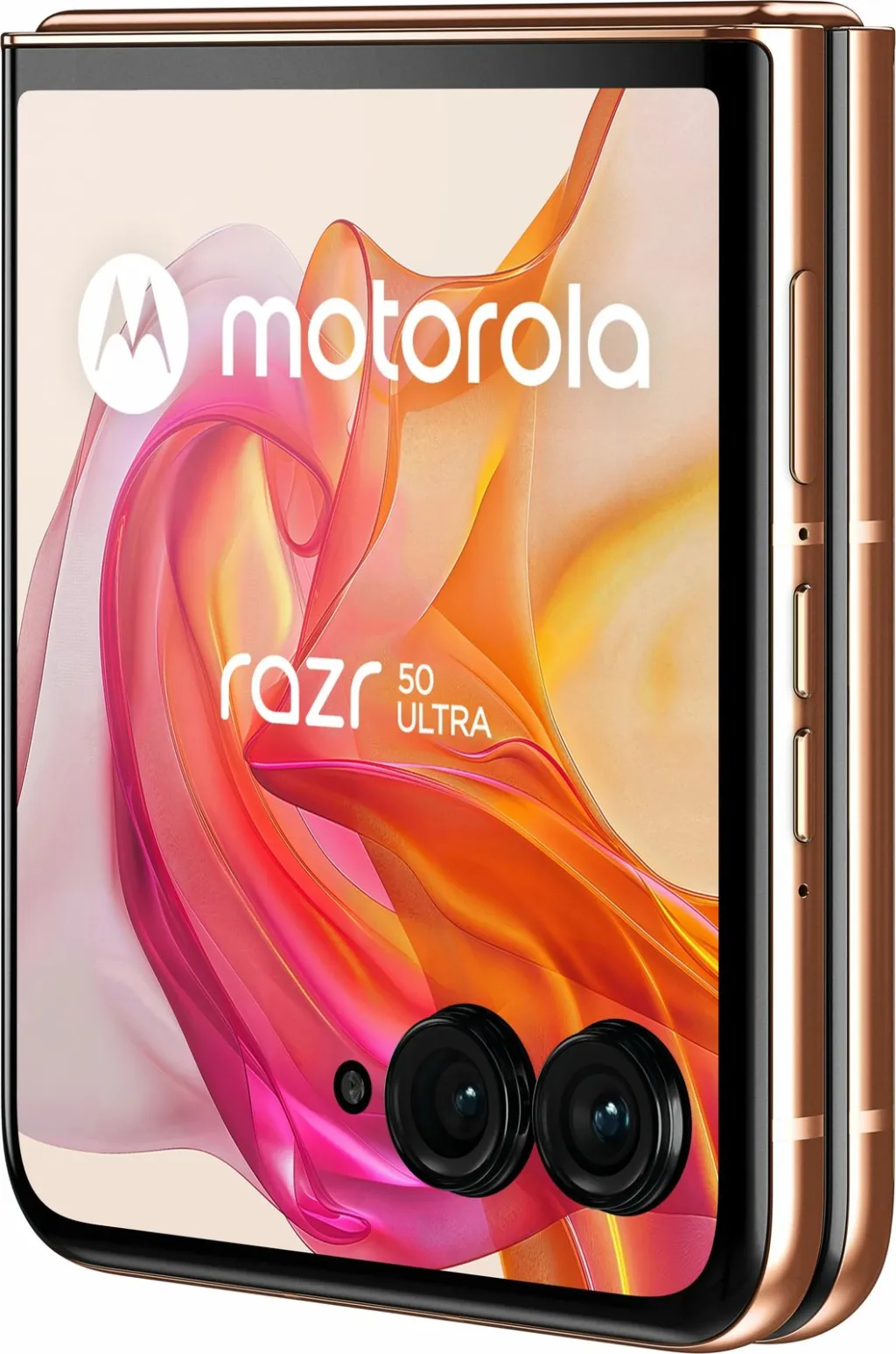 Celular Motorola razr 50 ultra, 12 GB, 512 GB, Peach - 14