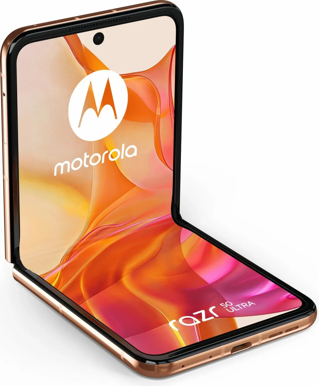 Celular Motorola razr 50 ultra, 12 GB, 512 GB, Peach - 4