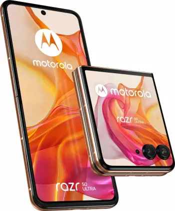Celular Motorola razr 50 ultra, 12 GB, 512 GB, Peach