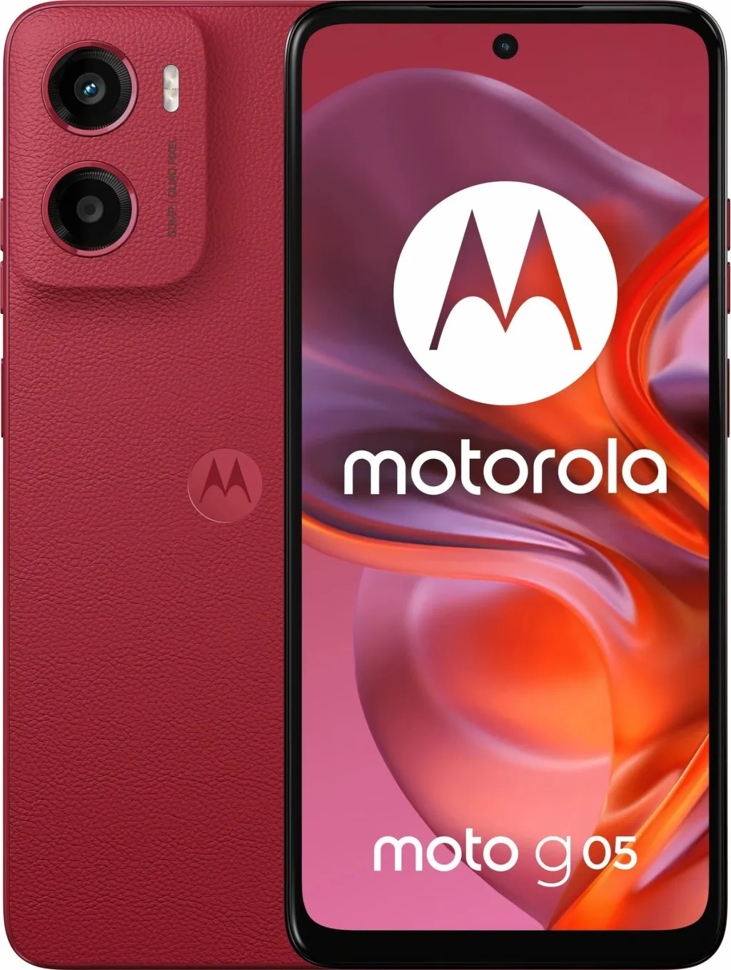 Celular Motorola Moto G05 XT2523-3, 4GB RAM, 128GB, Plum Red - 2