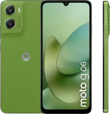 Celular Motorola moto G06, 4GB RAM, 256GB, jeshile