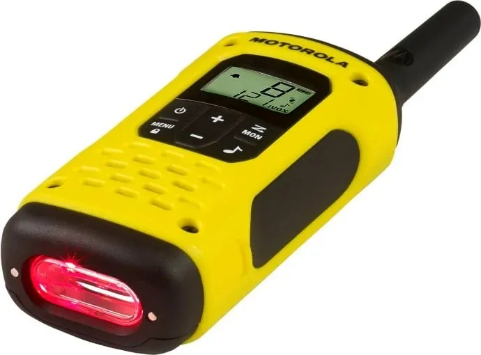 Radiotelefon Motorola T92 H2O, 16 kanale, e zezë, e verdhë - 1