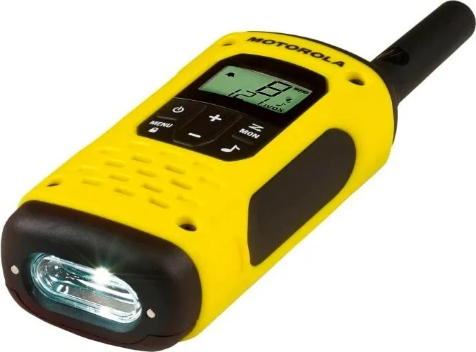 Radiotelefon Motorola T92 H2O, 16 kanale, e zezë, e verdhë - 3