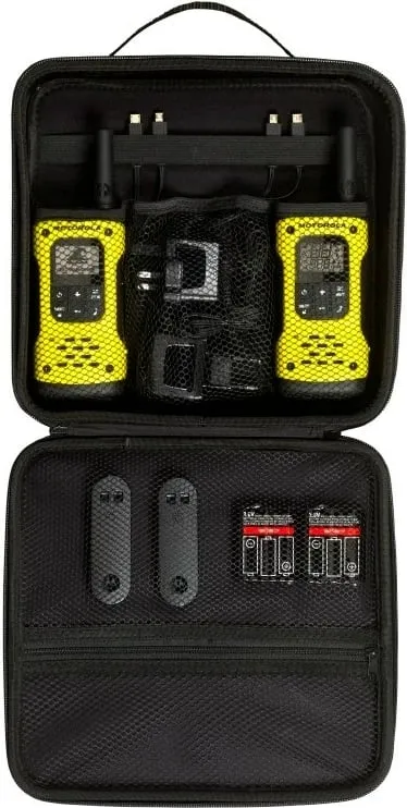 Radiotelefon Motorola T92 H2O, 16 kanale, e zezë, e verdhë - 4