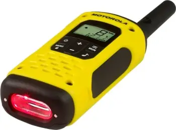 Radiotelefon Motorola T92 H2O, 16 kanale, e zezë, e verdhë