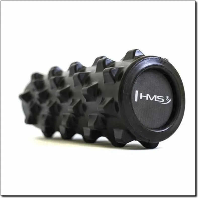 Rolo stërvitore për masazh HMS, 31.5 cm, e zezë - 1