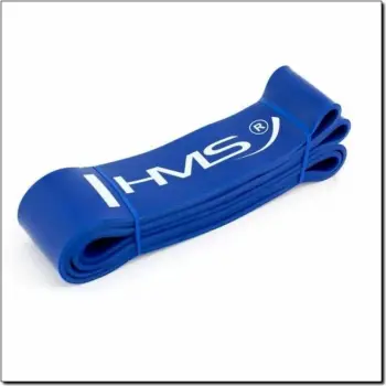 Shirit ushtrimi HMS BLUE GU05, 2080 x 64 x 4.5 mm, rezistencë e lartë, blu