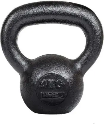 Kettlebell gize HMS KZG04, 4kg, i zi