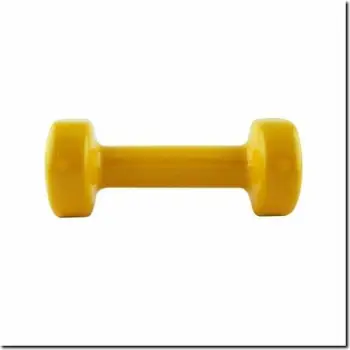 Peshë dore HMS Hantel 17023, 1kg, e verdhë