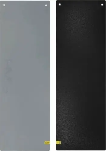 Tapet fitnesi HMS MFK03, TPE EVA, 1.5 cm, gri e zezë