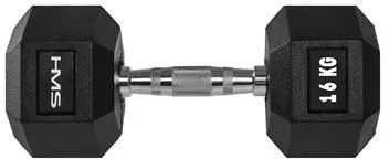 Hantel çeliku HMS Hex Pro, 16kg, - 1