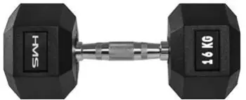 Hantel çeliku HMS Hex Pro, 16kg,