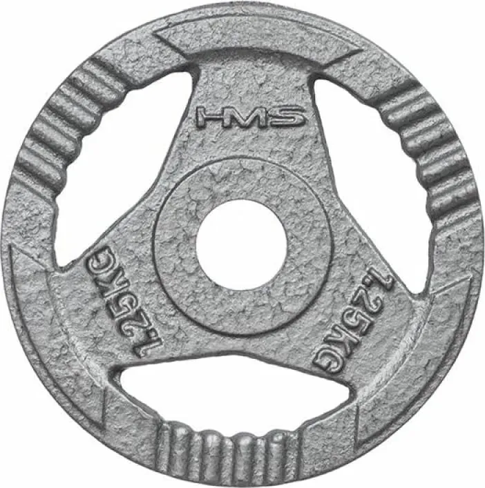 Disk peshe HMS Hammertone Plate, 1.25kg, gri - 1